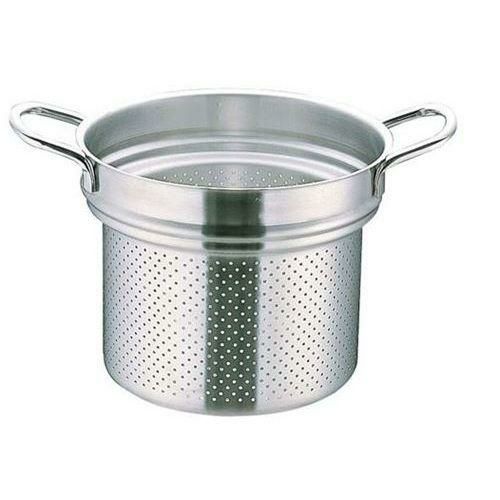 ムラノ インダクション 18-8スチームポット 24cm