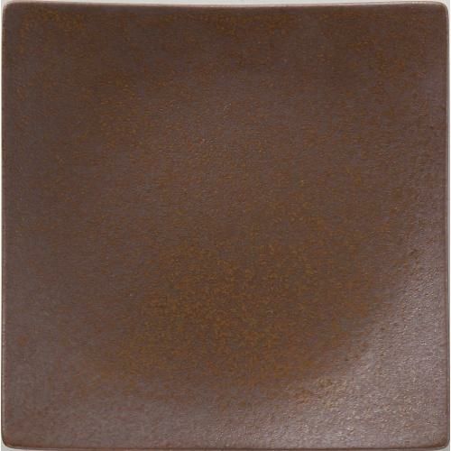 角和皿 正角 19cm皿 赤茶備前【まとめ買い商品】