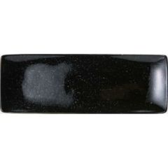 角和皿 細角 30cm皿 黒耀 黒【まとめ買い商品】