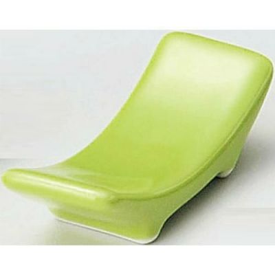 箸置 波1型 緑 緑【まとめ買い商品】