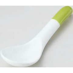カラースプーン&レンゲ 洋風レンゲ 緑 緑【まとめ買い商品】