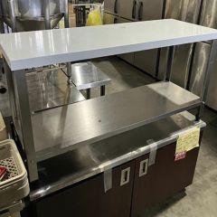 K▼厨房 作業台 ステンレス コンロ用 コンロ台 ビルトイン (37923) TBWG-124【テンポスオリジナル】コンロ台/ステンレス作業台 幅
