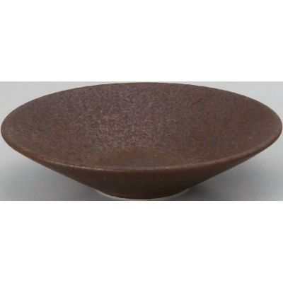 水明 赤茶備前 14cm深皿 赤茶備前【まとめ買い商品】