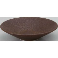 水明 赤茶備前 14cm深皿 赤茶備前【まとめ買い商品】