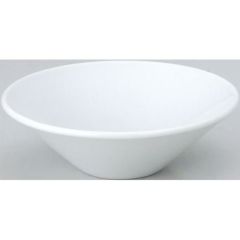 水明 白 14cm浅ボール 白【まとめ買い商品】