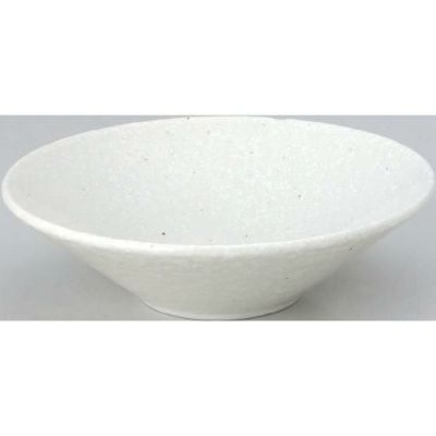 水明 粉引 16.3cm浅ボール 粉引【まとめ買い商品】