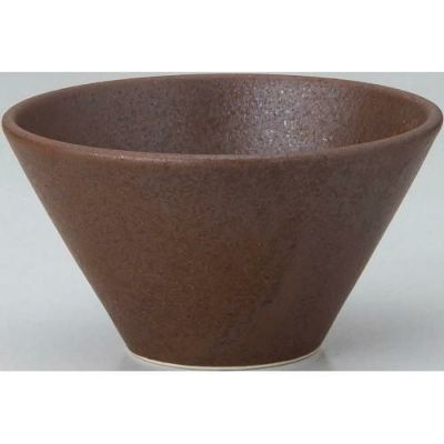 水明 赤茶備前 14.0cmボール 赤茶備前【まとめ買い商品】