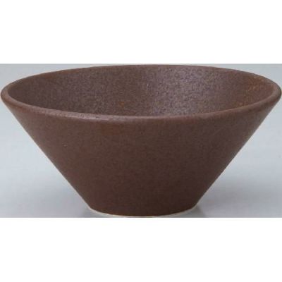 水明 赤茶備前 19.5cmボール 赤茶備前【まとめ買い商品】