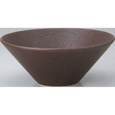 水明 赤茶備前 21.3cmボール 赤茶備前【まとめ買い商品】