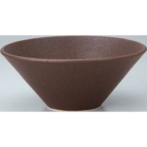 水明 赤茶備前 24.5cmボール 赤茶備前【まとめ買い商品】