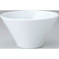 水明 白 19cm深ボール 白【まとめ買い商品】