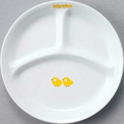 ダイヤセラム(強化) ひよこ 仕切皿 26cm【まとめ買い商品】