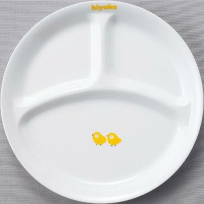 ダイヤセラム(強化) ひよこ 仕切皿 21cm【まとめ買い商品】