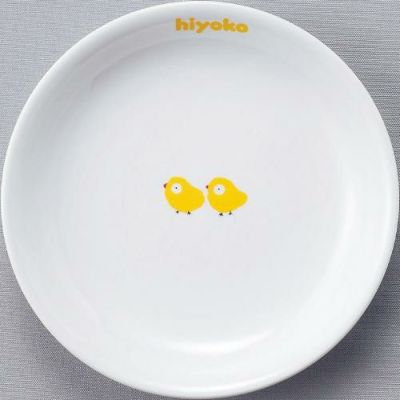 ダイヤセラム(強化) ひよこ 浅皿 18cm【まとめ買い商品】