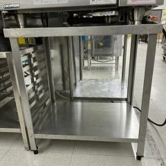 マルゼン ステンレス 作業台 750×600×800 BW-076N 業務用 BW-T076N マルゼン 作業台 調理台三方枠 バックガードなし｜業務