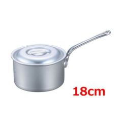 EBM アルミ プロシェフ IH 深型片手鍋 18cm