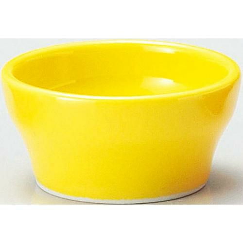 珍味&小付セレクション 丸鉢5cm 黄 黄【まとめ買い商品】