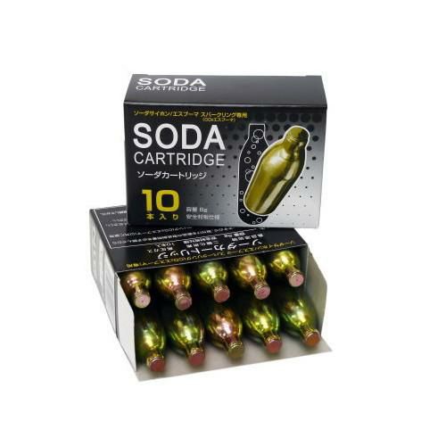 NTG ソーダサイフォン専用　取り換え用ソーダカートリッジ　(10本入り)