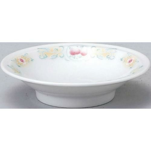 イングレーズ 桃花源 リム高台4.5皿【まとめ買い商品】