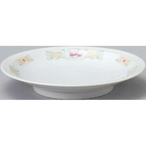 イングレーズ 桃花源 リム高台5.5皿【まとめ買い商品】