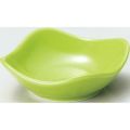 珍味&小付セレクション スクエア波小皿(小) 緑 緑【まとめ買い商品】