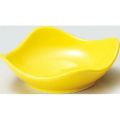 珍味&小付セレクション スクエア波小皿(小) 黄 黄【まとめ買い商品】