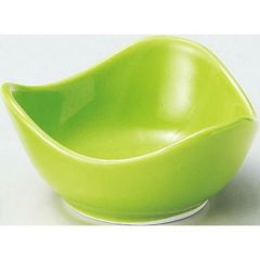 珍味&小付セレクション トライアングル波小鉢 緑 緑【まとめ買い商品】