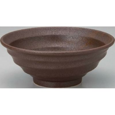 鳴門 赤茶備前 6.5寸丼 赤茶備前【まとめ買い商品】