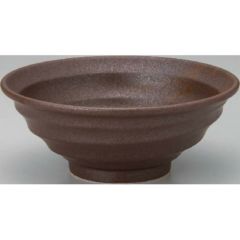 鳴門 赤茶備前 6.5寸丼 赤茶備前【まとめ買い商品】