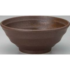 鳴門 赤茶備前 6.8寸丼 赤茶備前【まとめ買い商品】
