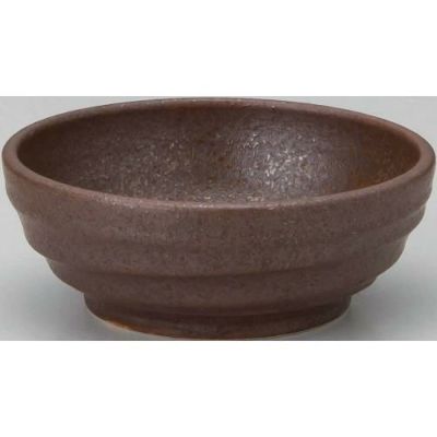 鳴門 赤茶備前 3.8寸浅鉢 赤茶備前【まとめ買い商品】