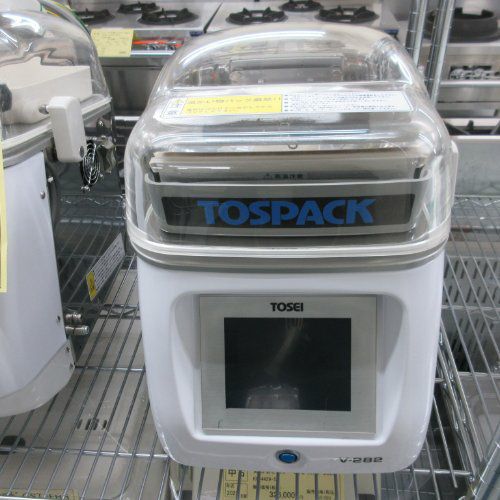 業界最長1年保証】【中古】真空包装機 TOSEI V-282 幅318×奥行491×高さ