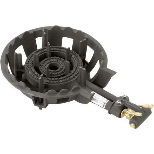 DE－21nPSL 【大栄産業】 パイロット付 LP ガスコンロ 2重(羽根ナシ)