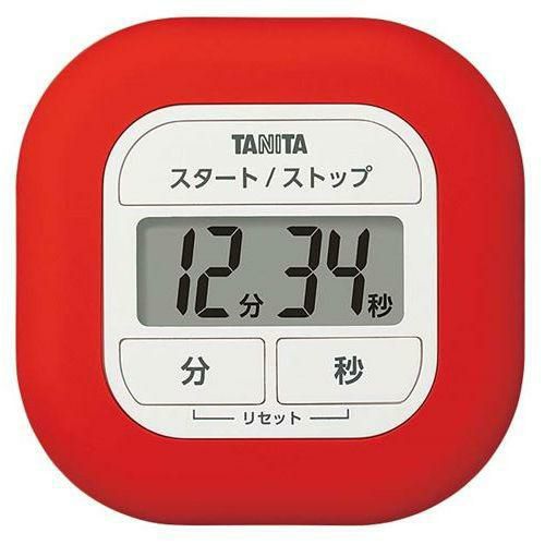 タニタ デジタルタイマー TD－420 レッド