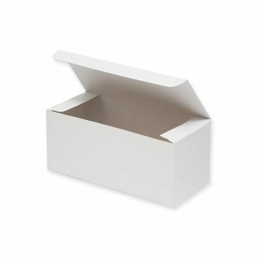 HEIKO 食品容器 大判・今川・回転焼き箱 5個用 白無地 25枚