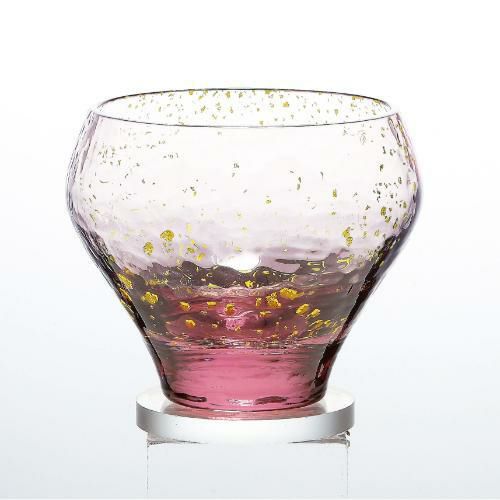 10365PAM 【東洋佐々木ガラス】 江戸硝子 八千代窯 杯(梅紫) 115ml