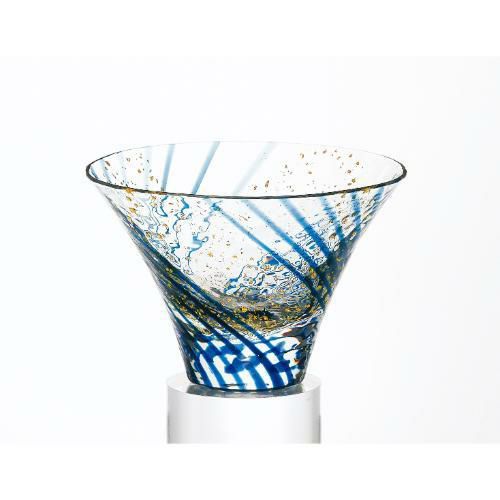 10783 【東洋佐々木ガラス】 江戸硝子 八千代窯 杯(涼み酒) 80ml