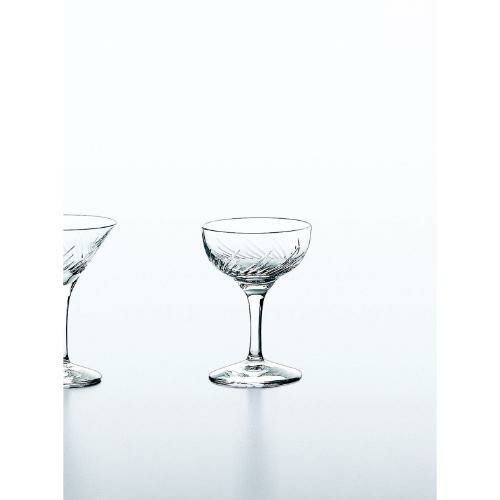 30G34HS-E101 【東洋佐々木ガラス】 ラーラ シャンパン(ななめライン) 135ml