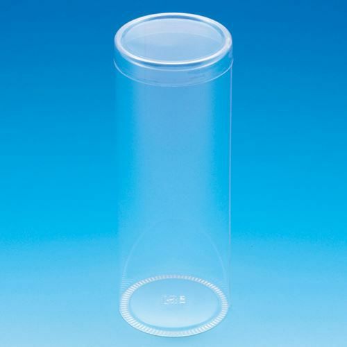 HEIKO 箱 クリスタルボックス スタンダードタイプ PET円筒ケース 60×160/10P