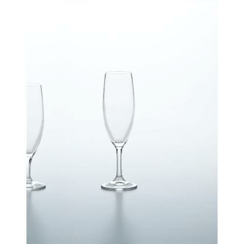 32854HS-L001 【東洋佐々木ガラス】 ラーラ フルートシャンパン(泡立ち機能付) 165ml