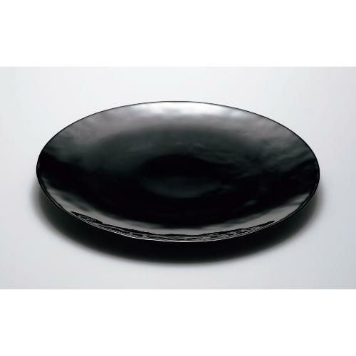 46067BK 【東洋佐々木ガラス】 オービット プレート270(ブラック) φ270mm