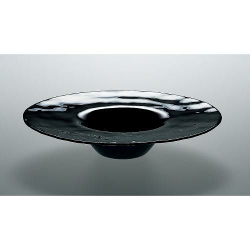 46158BK 【東洋佐々木ガラス】 オービット リム付ボール176(ブラック) φ176mm