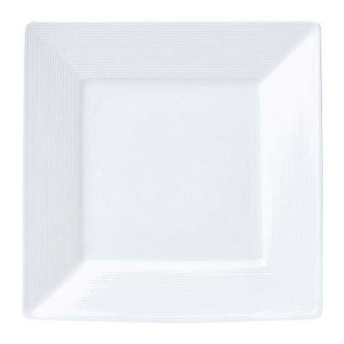 ラッフル 25.5cm角皿