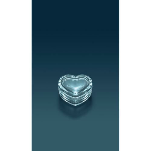 DT100 【東洋佐々木ガラス】 ミニハート(卓上小物) φ84mm