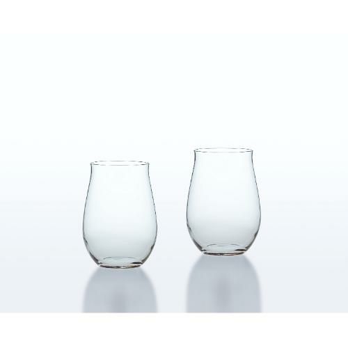 G096T280 【東洋佐々木ガラス】 薄づくり 葡萄酒グラスセット 2種 2個入