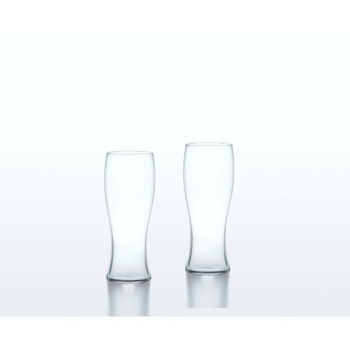 G096T284 【東洋佐々木ガラス】 薄づくり 麦酒グラスセット 3種 3個入