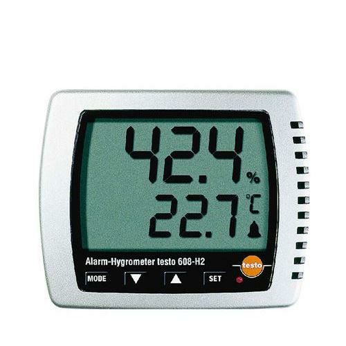 卓上式温湿度計(アラーム付)Testo608－H2/業務用/新品/送料無料 | 温度計・湿度計 |  業務用厨房機器・調理道具・家具・食器の通販・買い取りサイト テンポスドットコム