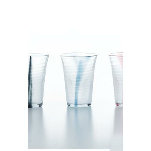 P-52013-J118S 【東洋佐々木ガラス】 泡立ちビヤーグラス(ブルー) 350ml