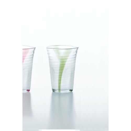 P-52013-J119S 【東洋佐々木ガラス】 泡立ちビヤーグラス(グリーン) 350ml