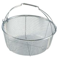 18-8 手付 丸型 洗カゴ 荒目(φ300)